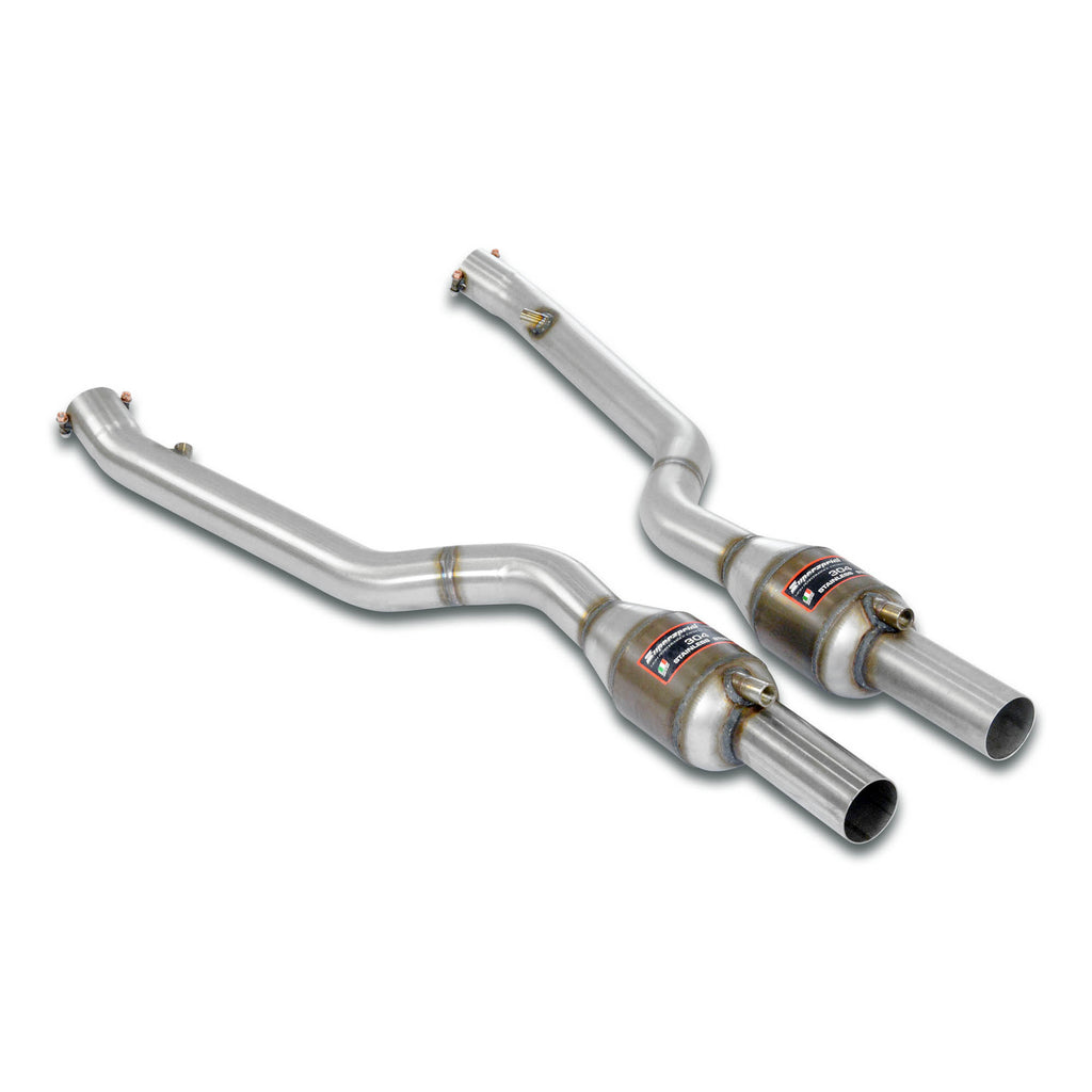 Supersprint BMW E60 Sedan M5 Front Pipe With  Metallic Catalytic Converter Right - Left