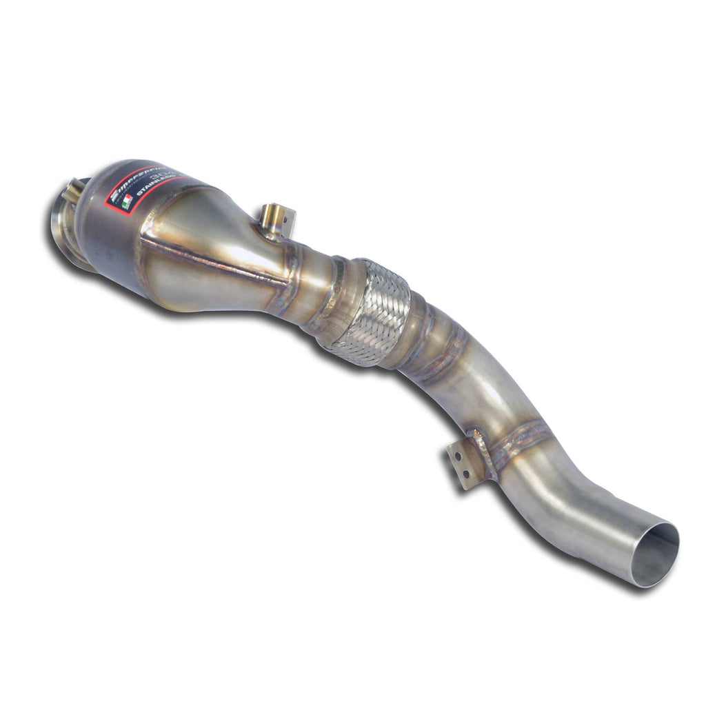 Supersprint ALPINA 5 Series  (F10 / F11) Turbo Downpipe Kit +  Metallic Catalytic Converter Rightaccepts The Stock "Cat.-Back" System