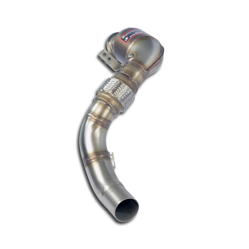 Supersprint ALPINA 5 Series  (F10 / F11) Turbo Downpipe Kit +  Metallic Catalytic Converter Leftaccepts The Stock "Cat.-Back" System