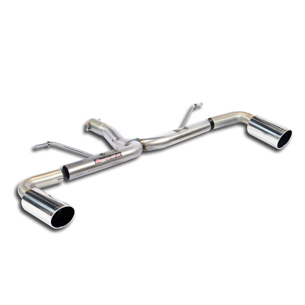 Supersprint BMW F30 / F31 2012 -> 2015 Rear Pipe Right O100 - Left O100(Muffler Delete)