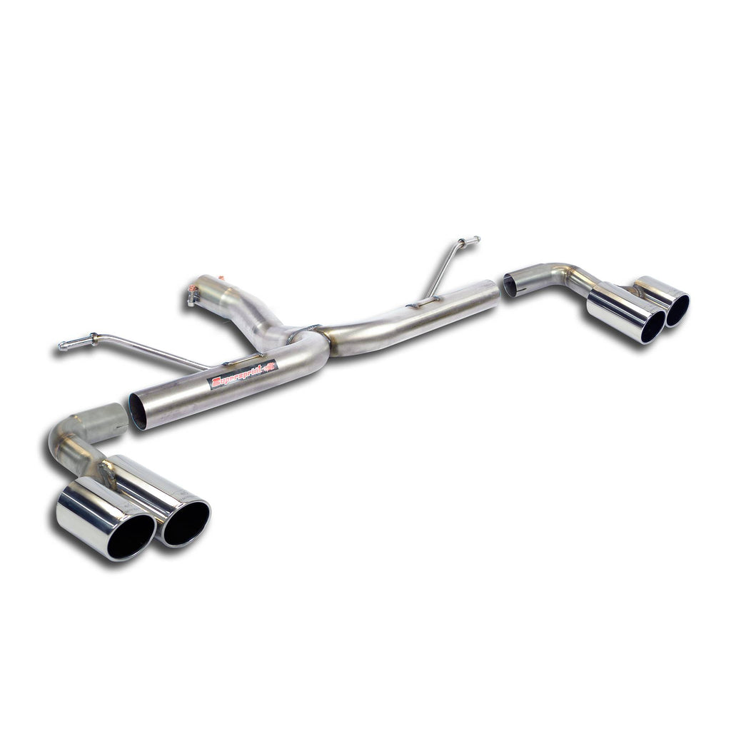 Supersprint BMW F30 / F31 2012 -> 2015 Rear Pipe Right Oo80 - Left Oo80(Muffler Delete)