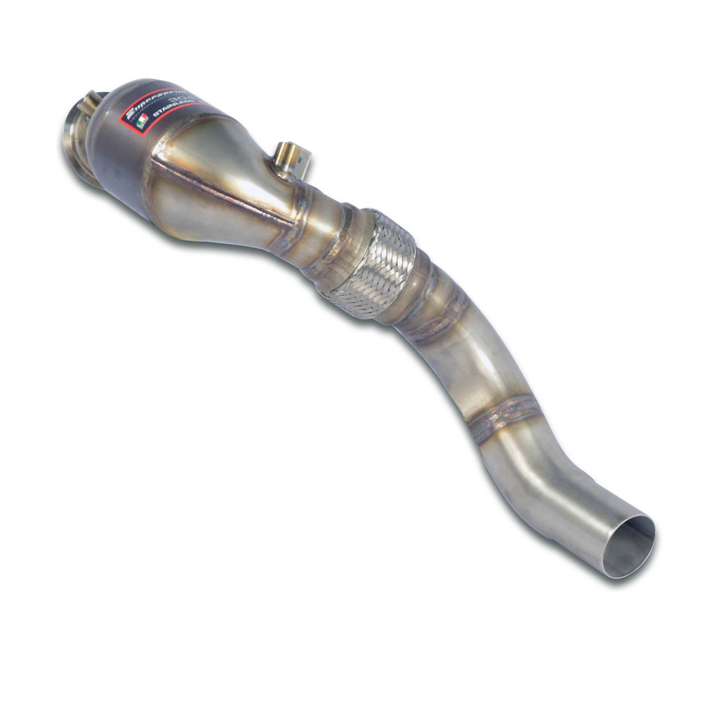 Supersprint ALPINA 5 Series (G30 / G31) Turbo Downpipe Kit + Metallic Catalytic Converter Rightaccepts The Stock "Cat-Back" System