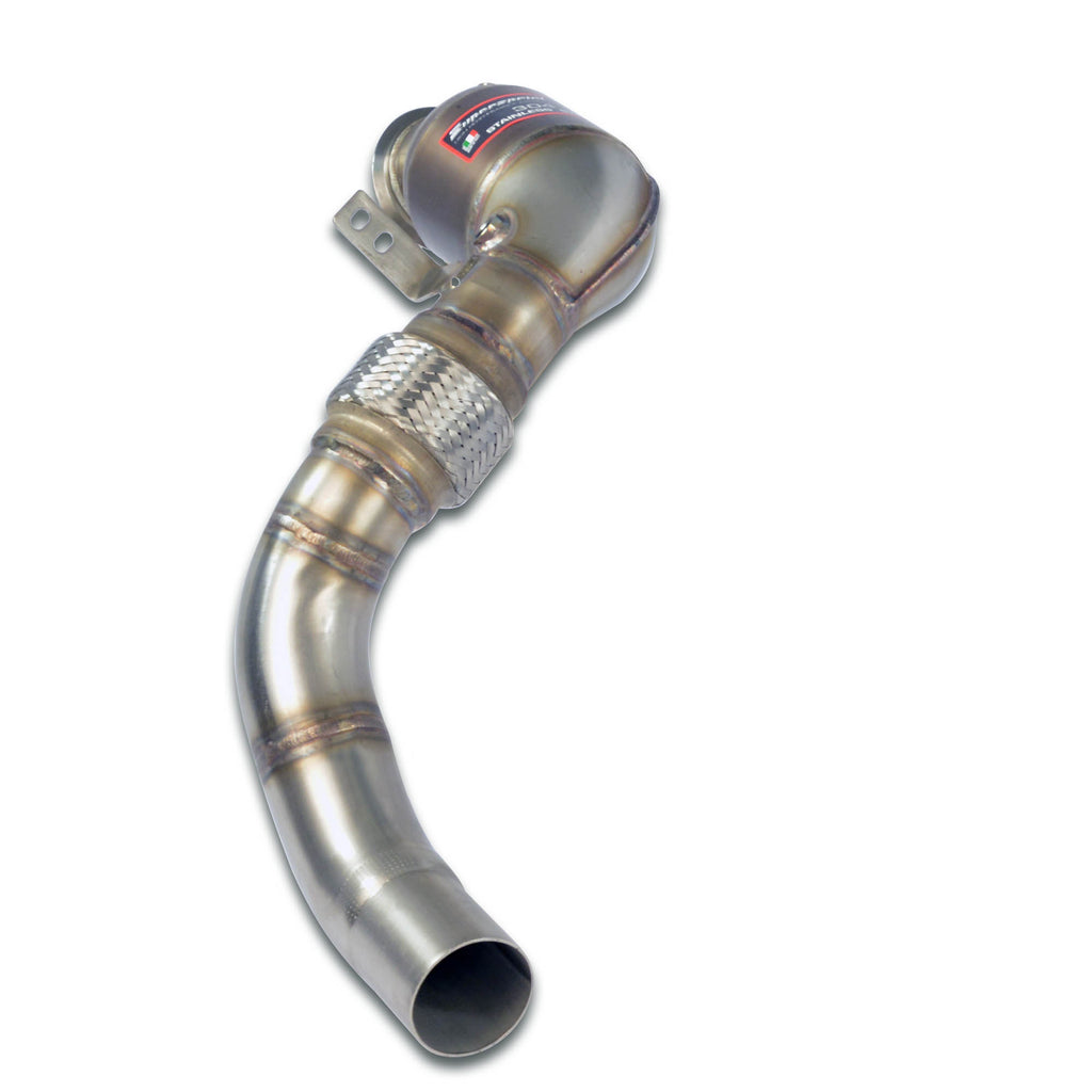 Supersprint ALPINA 5 Series (G30 / G31) Turbo Downpipe Kit + Metallic Catalytic Converter Leftaccepts The Stock "Cat-Back" System