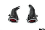 Eventuri Mercedes C190 / R190 AMG GT / GTS / GTR Black Carbon Intake + Engine Cover - Gloss