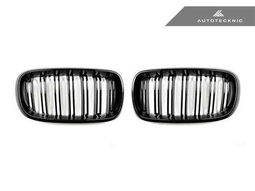 AutoTecknic f15 x5 f16 x6 double slat front grille set - iND Distribution