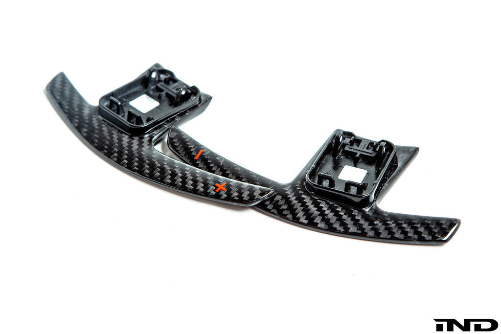 AutoTecknic dry carbon shift paddle set multiple models - iND Distribution