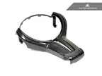AutoTecknic f chassis carbon fiber outer steering wheel trim - iND Distribution