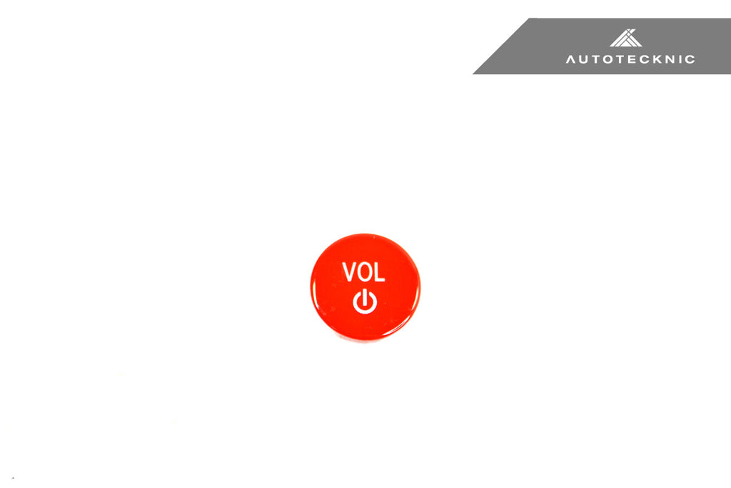 AutoTecknic F9X / G-Chassis Red Audio Volume Button