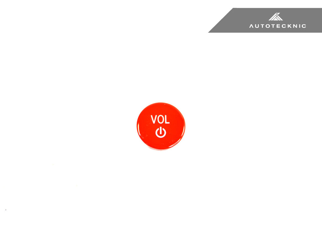 AutoTecknic F97 X3M / F98 X4M LCI Red Audio Volume Button