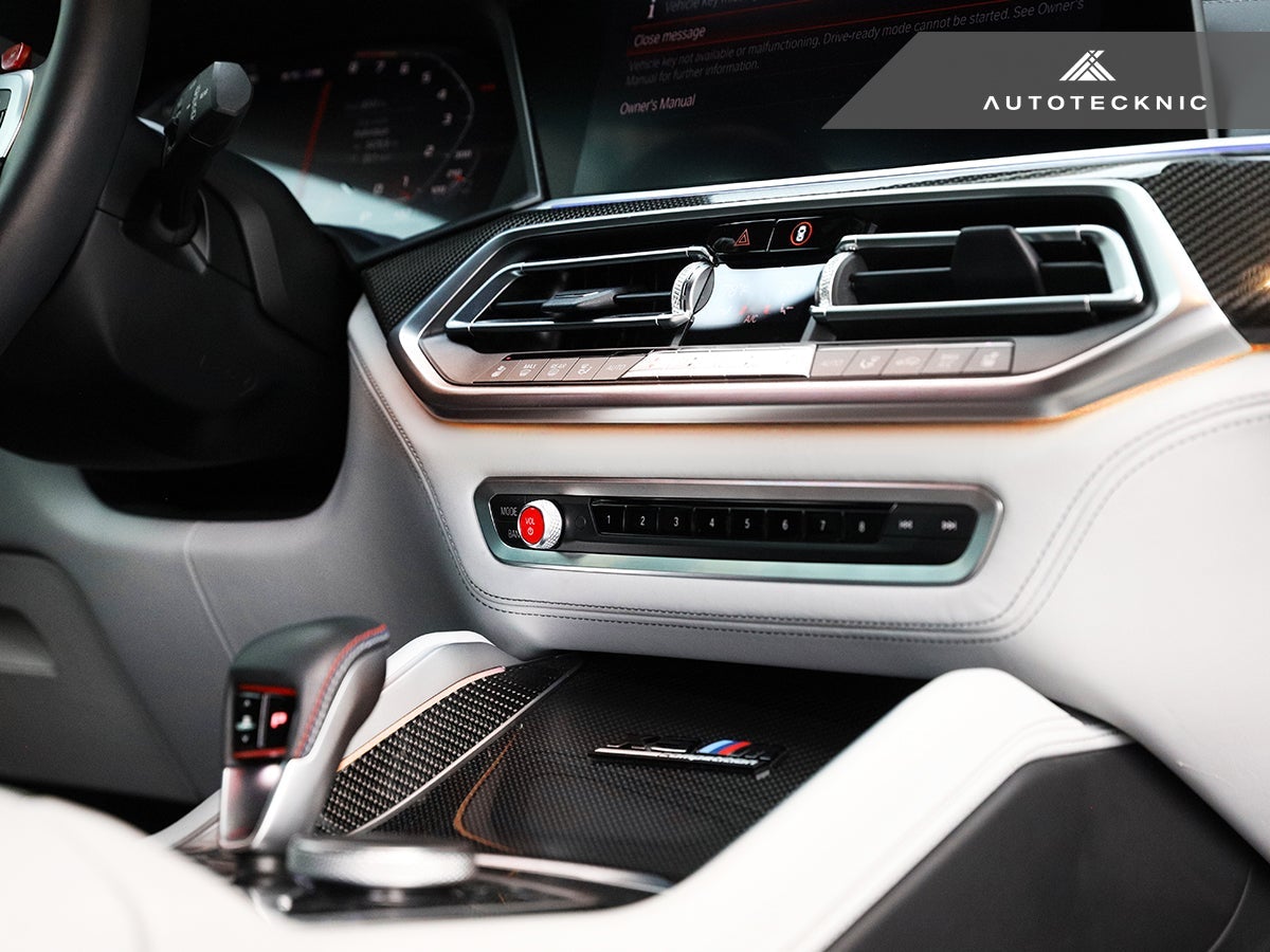 AutoTecknic F9X / G-Chassis Red Audio Volume Button