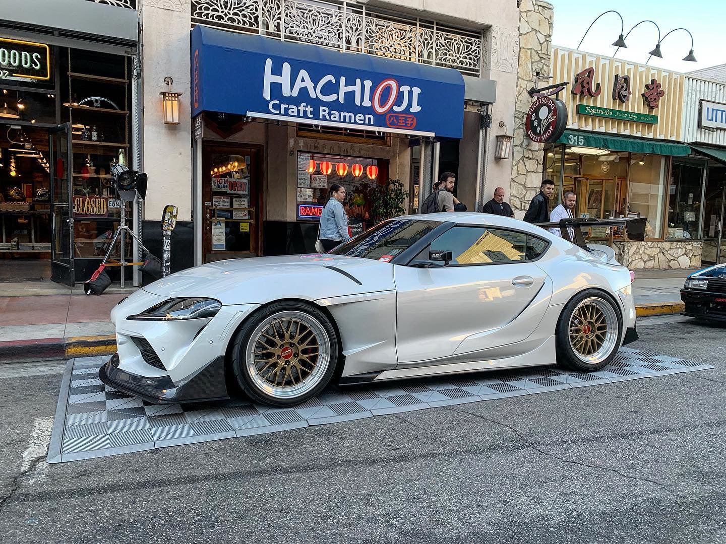 iND a90 supra painted front reflector set - iND Distribution