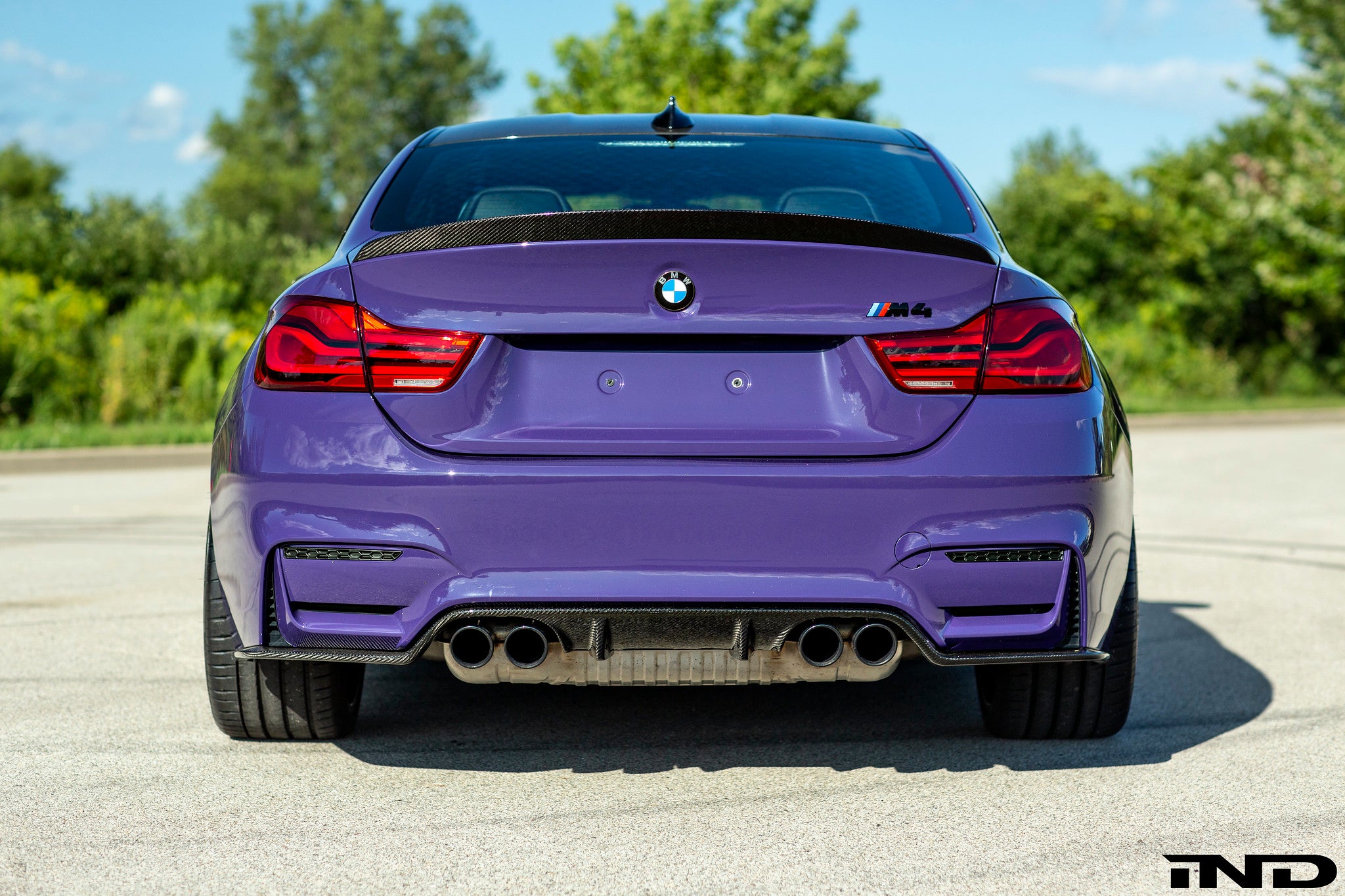 Acexxon BMW F80 M3 / F82 M4 Rear Reflector Inserts - Honeycomb