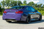 3d design f82 m4 dry carbon fiber trunk spoiler - iND Distribution