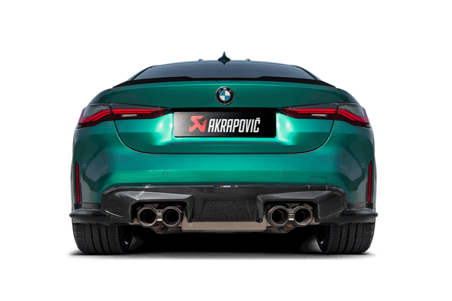 Akrapovic G8X M3 / M4 Slip-On Line (Titanium) - iND Distribution 