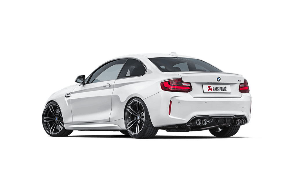 Akrapovic f87 m2 matte carbon fiber rear diffuser - iND Distribution