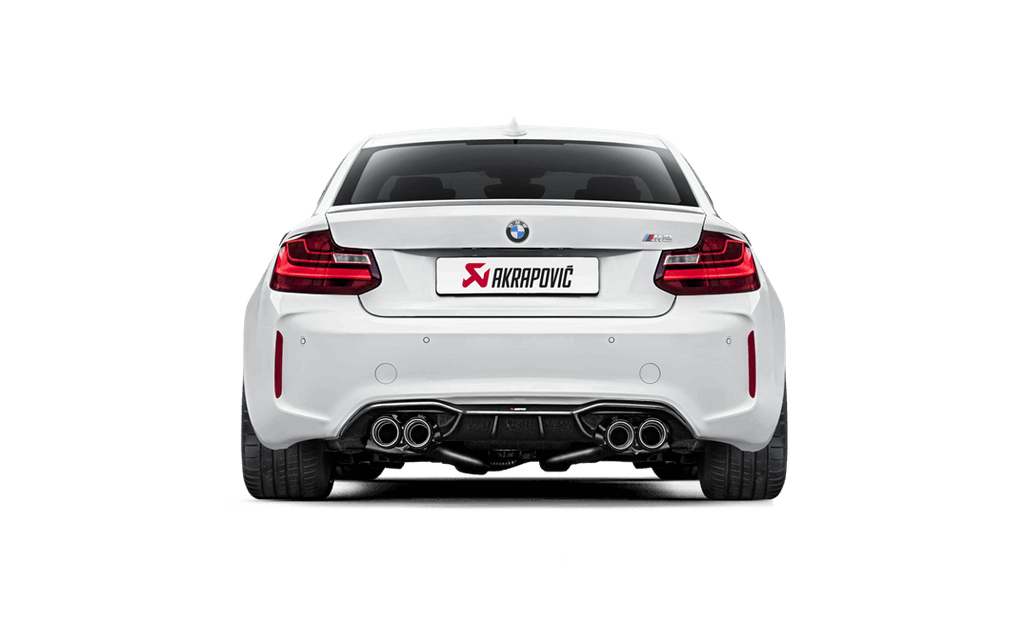 Akrapovic f87 m2 matte carbon fiber rear diffuser - iND Distribution