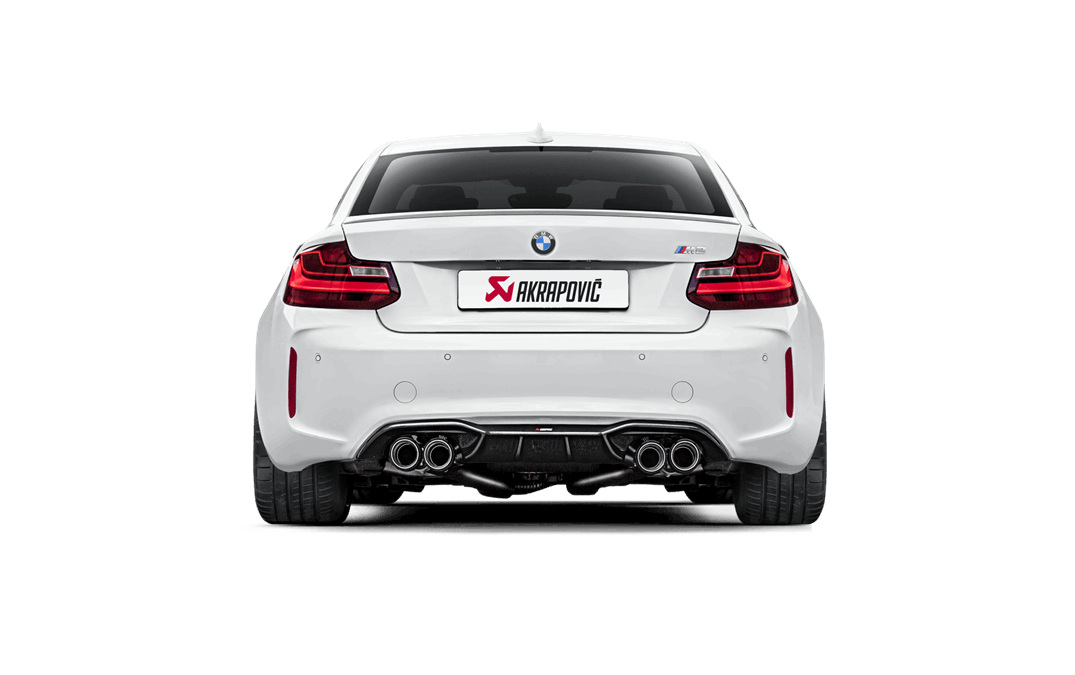 Akrapovic f87 m2 matte carbon fiber rear diffuser - iND Distribution