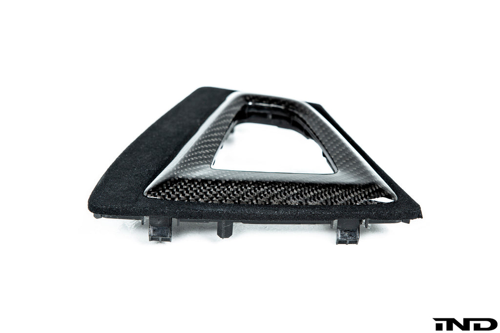 AutoTecknic F8X M2C / M3 / M4 Carbon Alcantara Shift Console Trim - LHD DCT