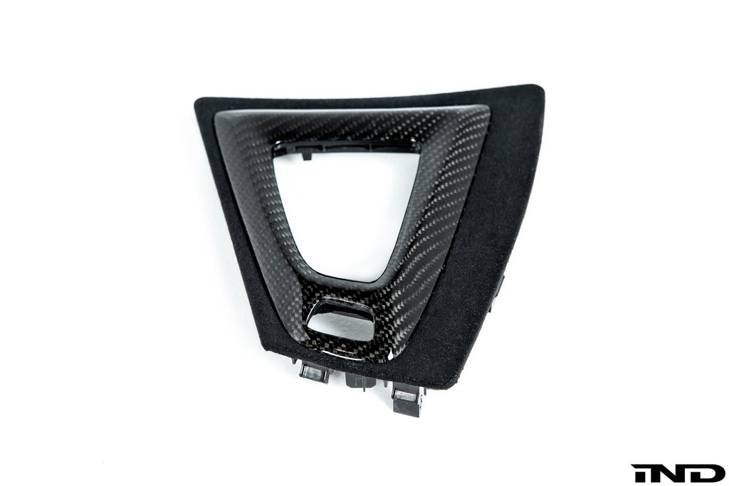 AutoTecknic F8X M2C / M3 / M4 Carbon Alcantara Shift Console Trim - LHD DCT