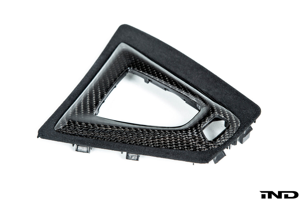 AutoTecknic F8X M2C / M3 / M4 Carbon Alcantara Shift Console Trim - LHD DCT