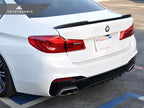 AutoTecknic F90 M5  G30 5-Series Carbon Competition Trunk Spoiler - iND Distribution