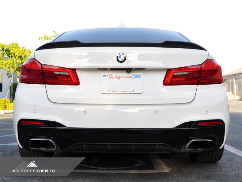 AutoTecknic F90 M5  G30 5-Series Carbon Competition Trunk Spoiler - iND Distribution