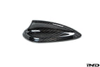 AutoTecknic f chassis dry carbon roof antenna cover - iND Distribution