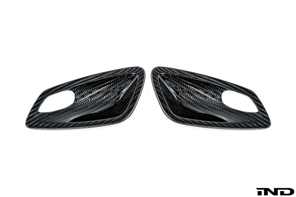 Autotecknic E92 / E93 M3 Dry Carbon Interior Door Handle Trim Set