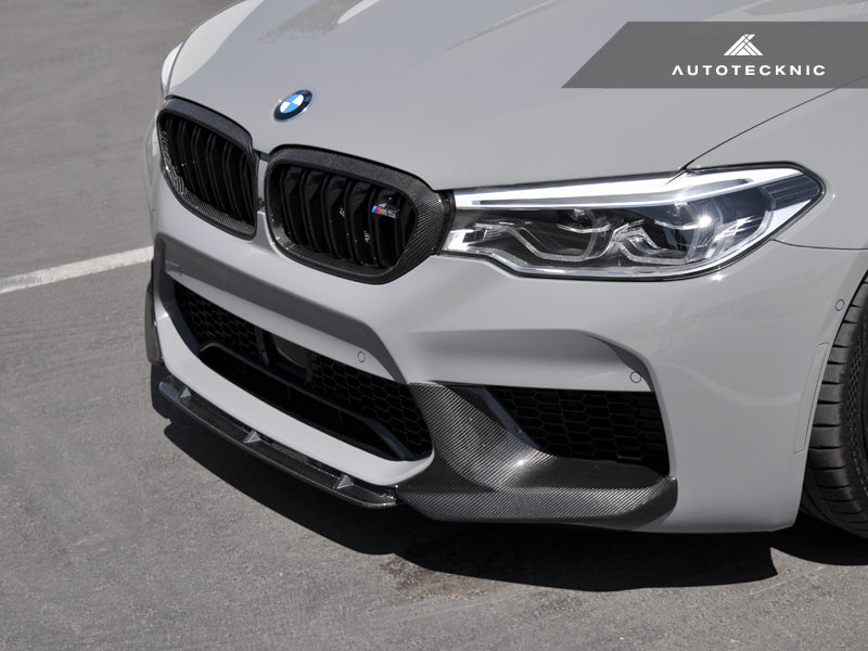 AutoTecknic f90 m5 dry carbon center front lip - iND Distribution
