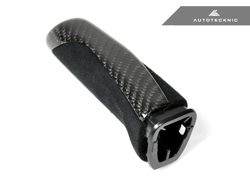 AutoTecknic f chassis carbon alcantara e brake handle - iND Distribution
