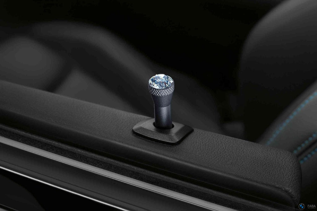 BMW Door Lock Pin Set - Crystal Clarity