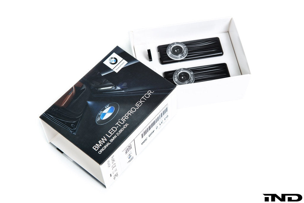 BMW LED Door Projector Light Kit - 68mm