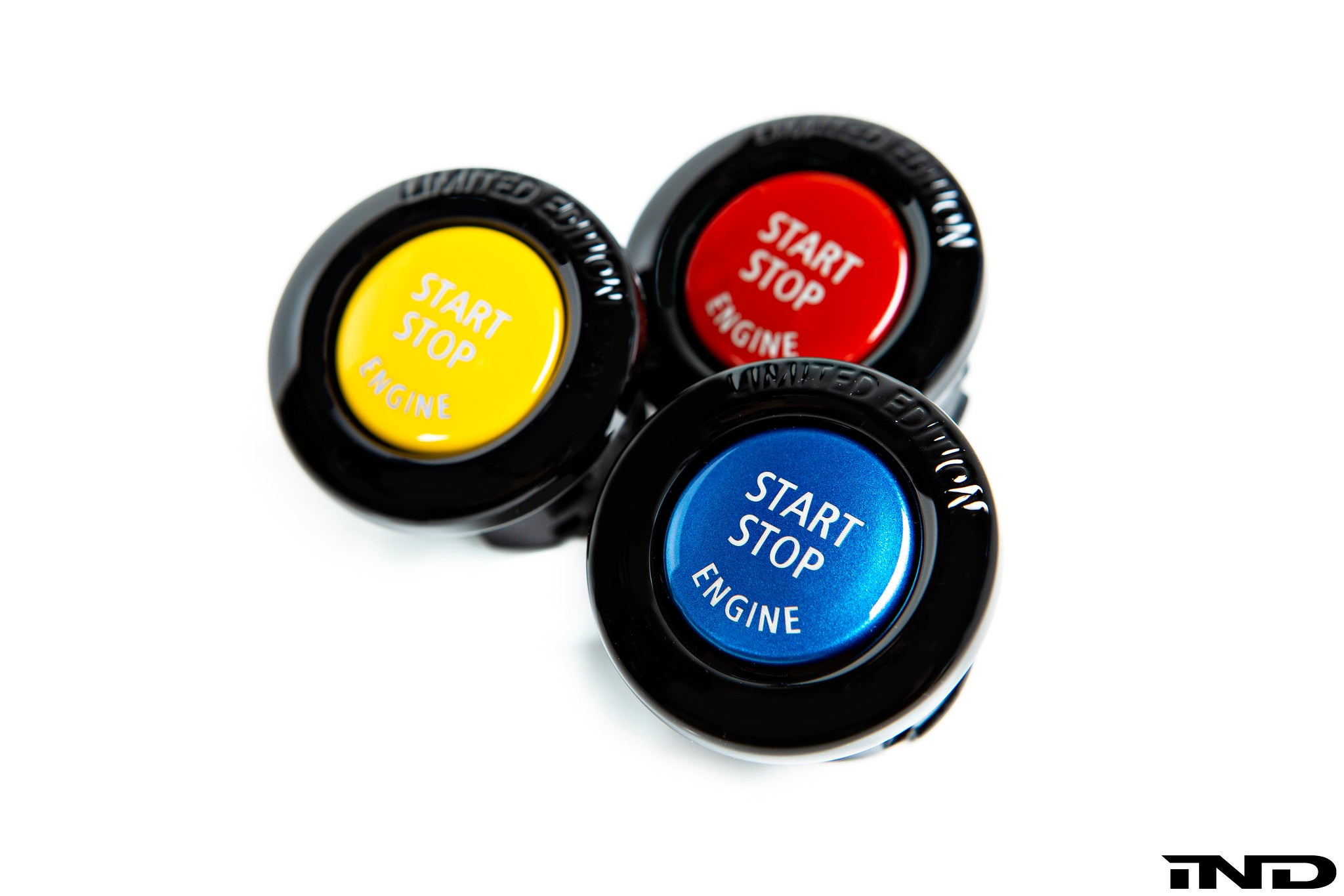 BMW e9x m3 limited edition gloss black ignition switch iND start stop button - iND Distribution