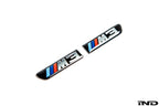 BMW e9x m3 replacement side grille emblem set - iND Distribution