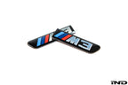 BMW e9x m3 replacement side grille emblem set - iND Distribution