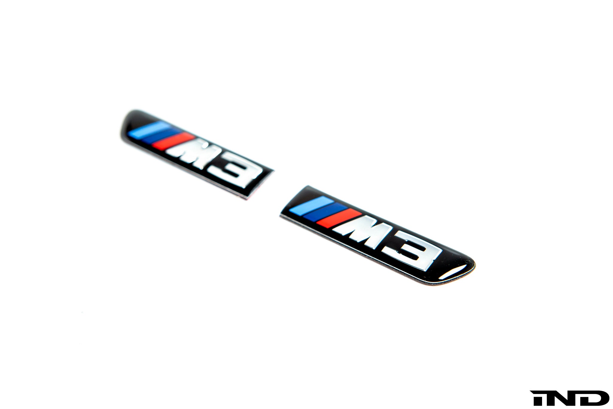 BMW e9x m3 replacement side grille emblem set - iND Distribution