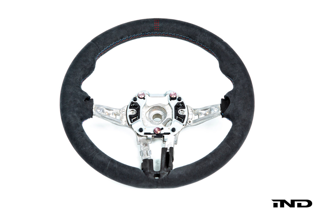 BMW F87 M2 CS Alcantara Steering Wheel, Interior