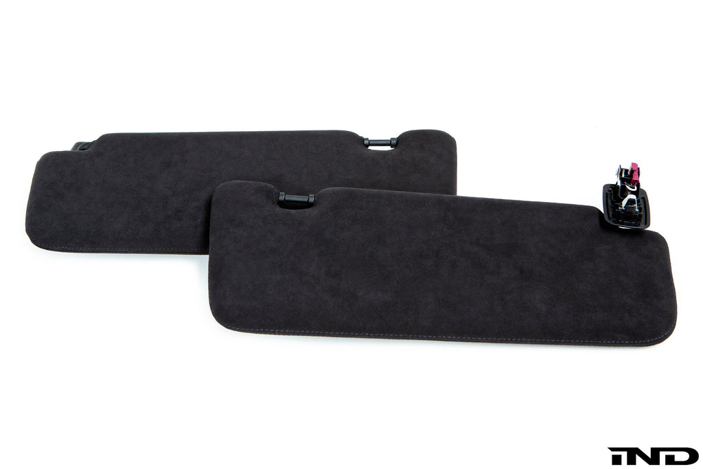 BMW F95 X5M Alcantara European Sun Visor Set