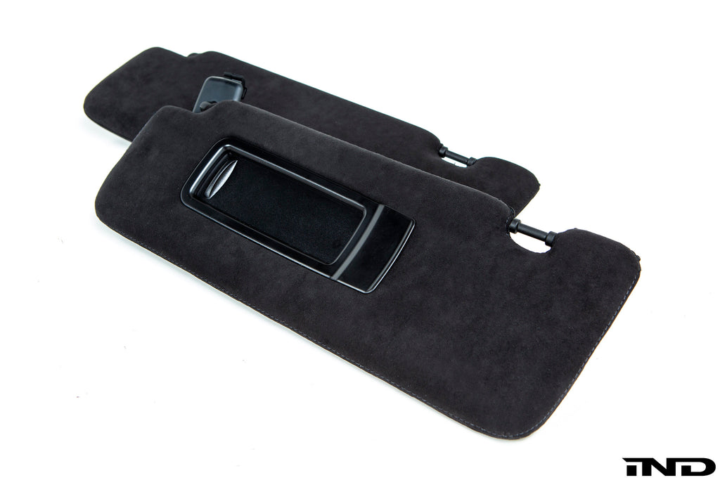 BMW F95 X5M Alcantara European Sun Visor Set