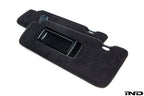 BMW F95 X5M Alcantara European Sun Visor Set