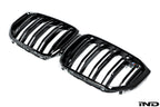 BMW f95 x5m gloss black front grille - iND Distribution