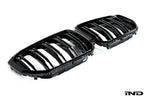 BMW f95 x5m gloss black front grille - iND Distribution