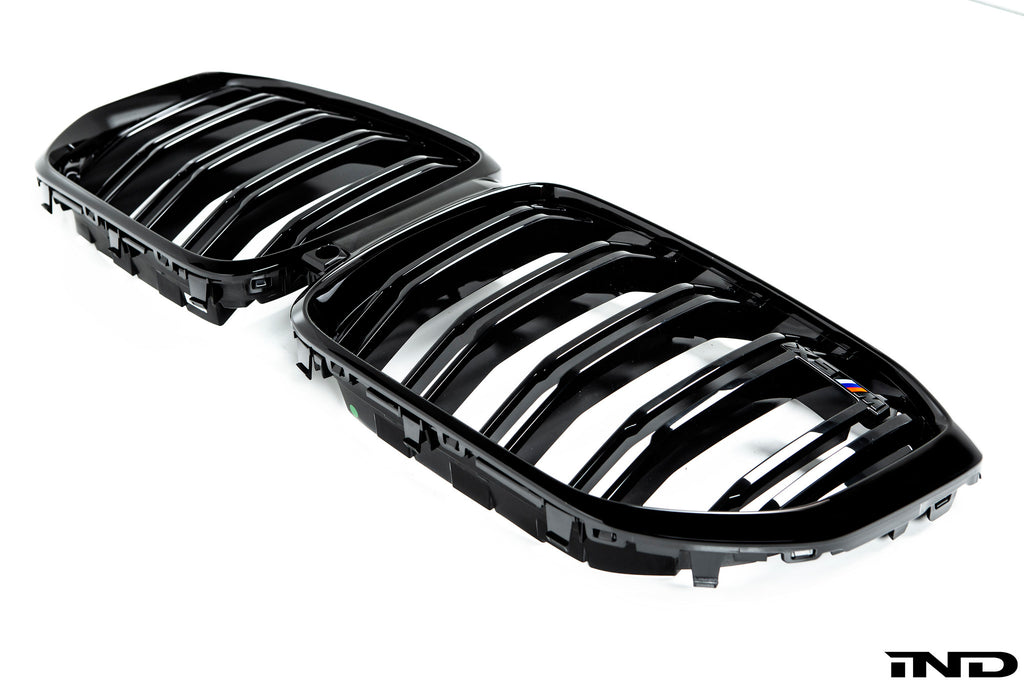 BMW f95 x5m gloss black front grille - iND Distribution