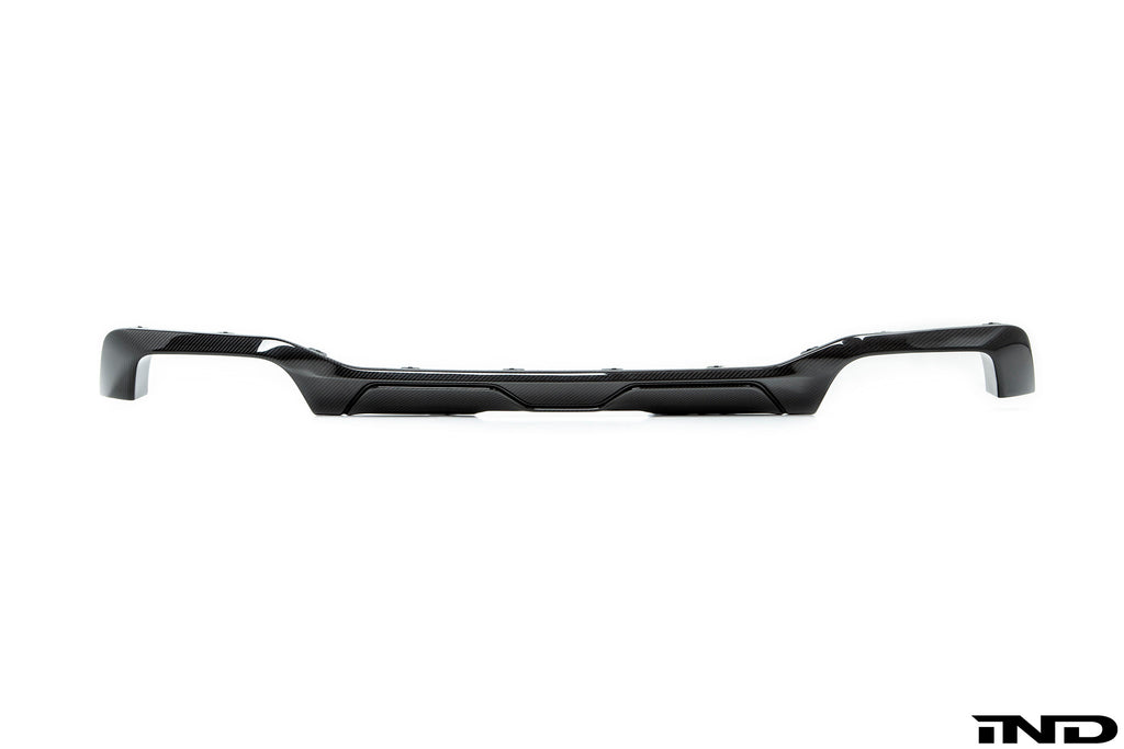 BMW f98 x4m carbon rear diffuser - iND Distribution