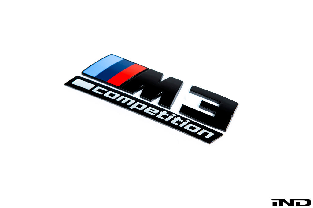 BMW G80 M3 Competition Trunk Emblem