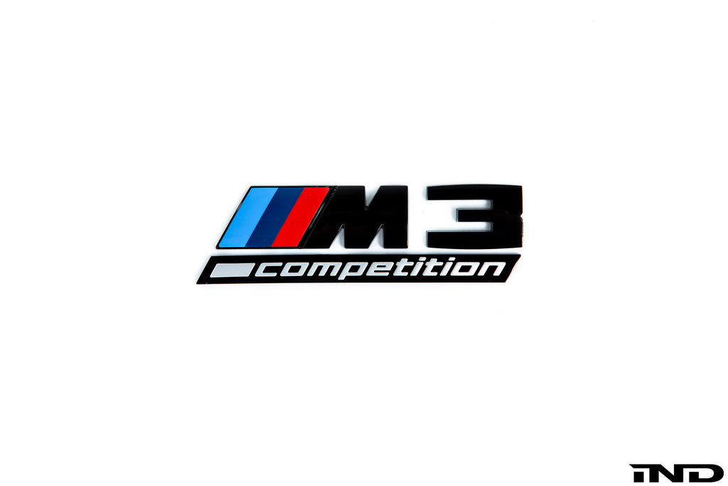 BMW G80 M3 Competition Trunk Emblem