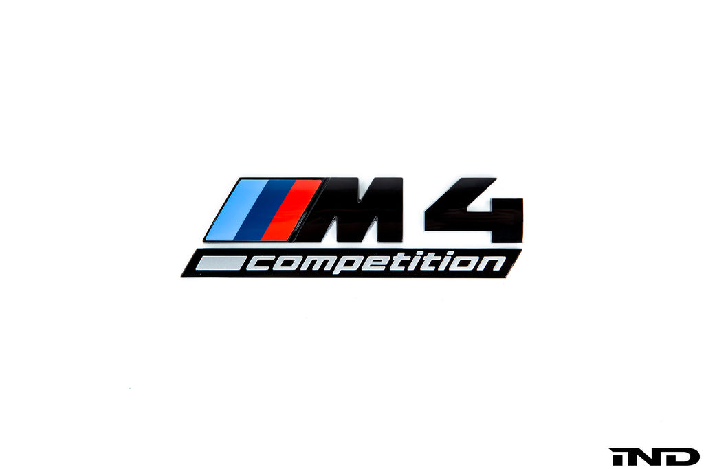 BMW G82 M4 Competition Trunk Emblem