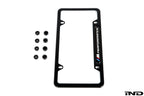 BMW M Performance Black Stainless Steel Plate Frame