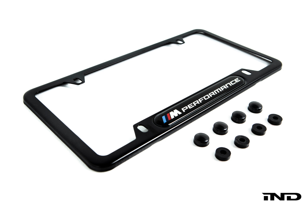 BMW License Plate Frame in Stainless Steel