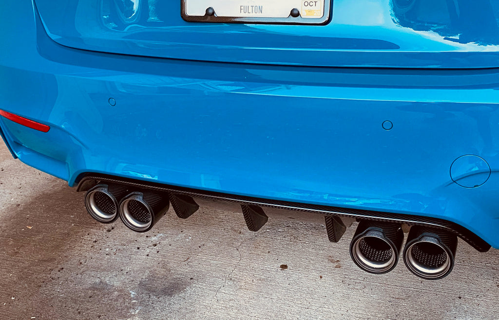 BMW M Performance F8X M2 / M3 / M4 Carbon Tip Set, Exhaust